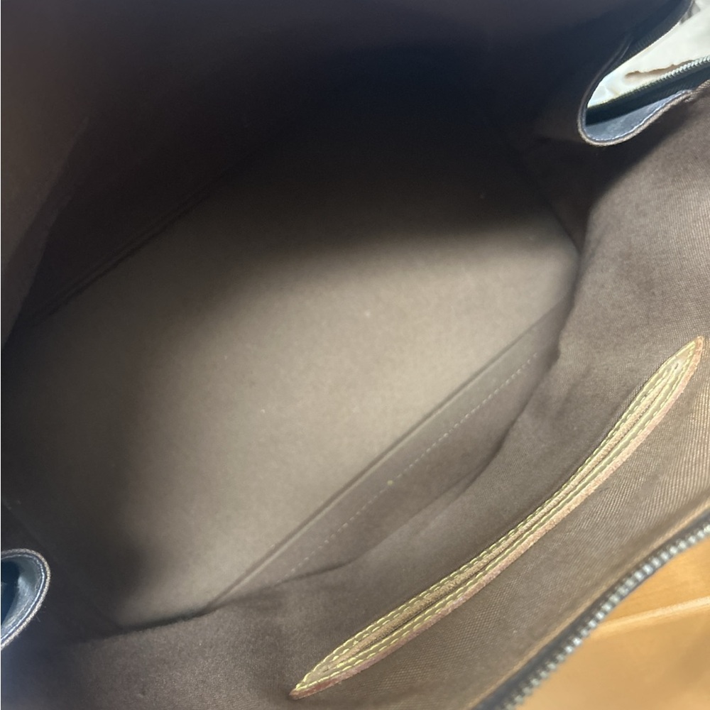 Louis Vuitton Monogram Alma Satchel in Brown and Tan - Picture 7 of 8
